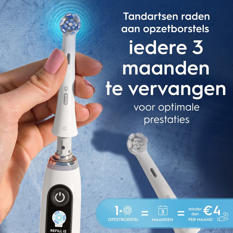 Oral-b io ultimate clean wit opzetborstels