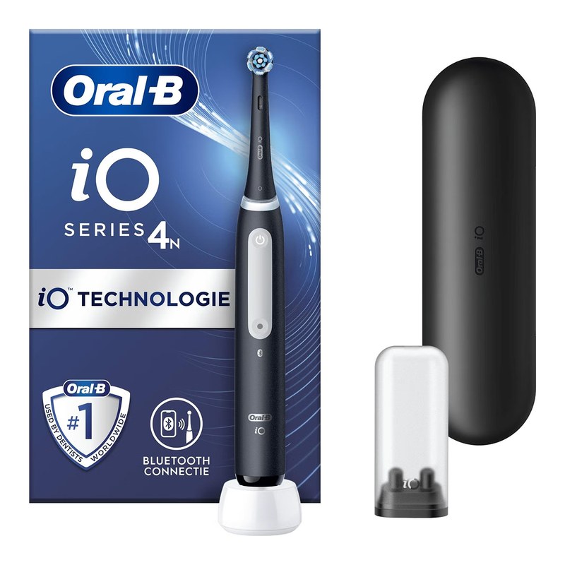Oral-b io 4n elektrische tandenborstel zwart