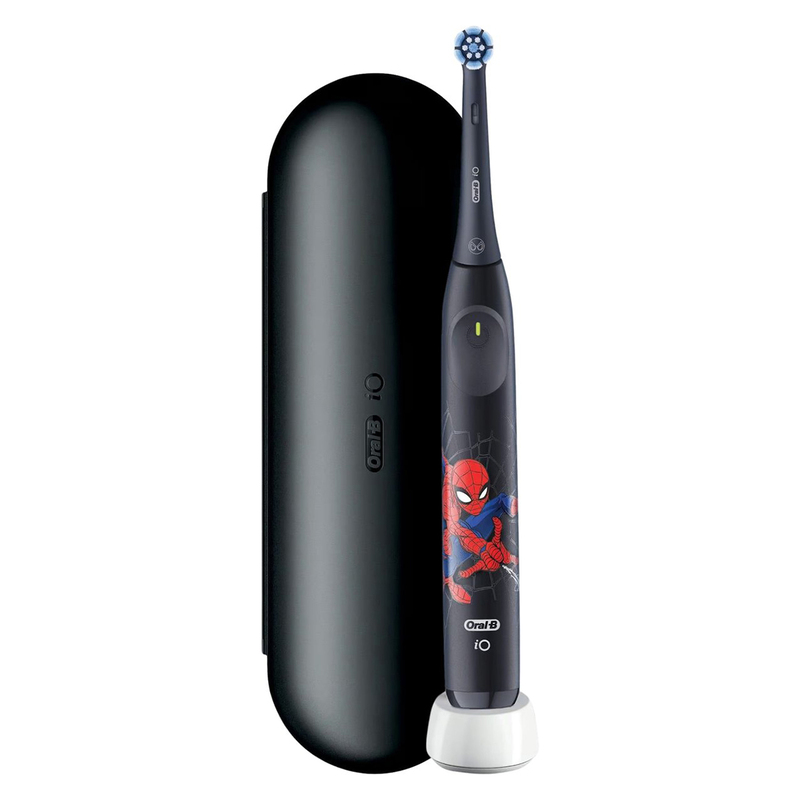 Oral-b io kids 6+ spiderman met reisetui