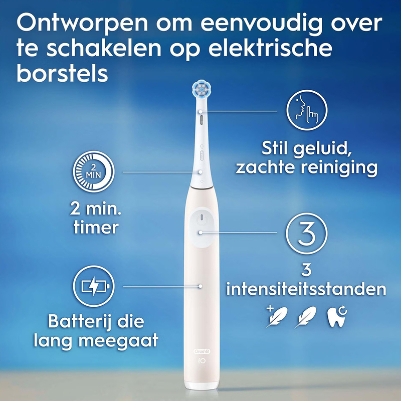 Oral-b io 2 elektrische tandenborstel calm pink