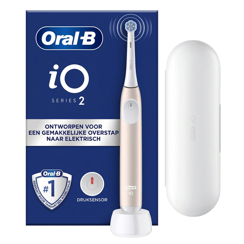 Oral-b io 2 elektrische tandenborstel calm pink