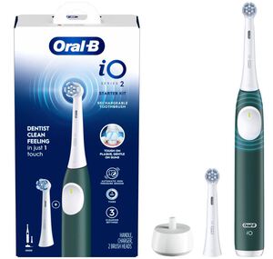 oral-b io 2 elektrische tandenborstel forest green
