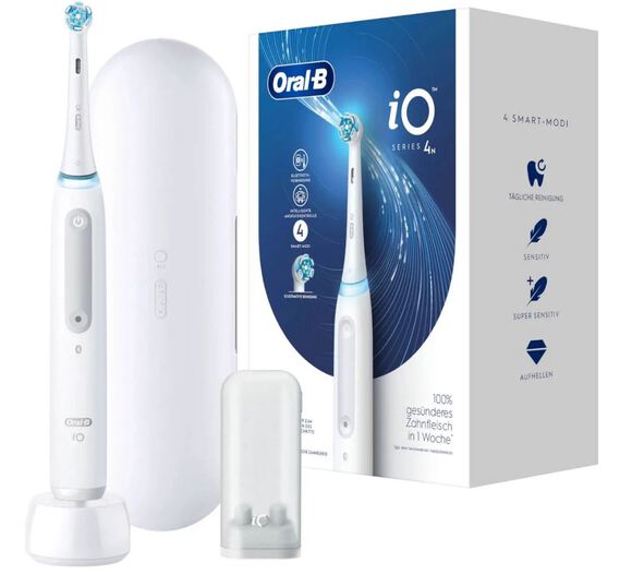 Oral-b io 4n elektrische tandenborstel wit