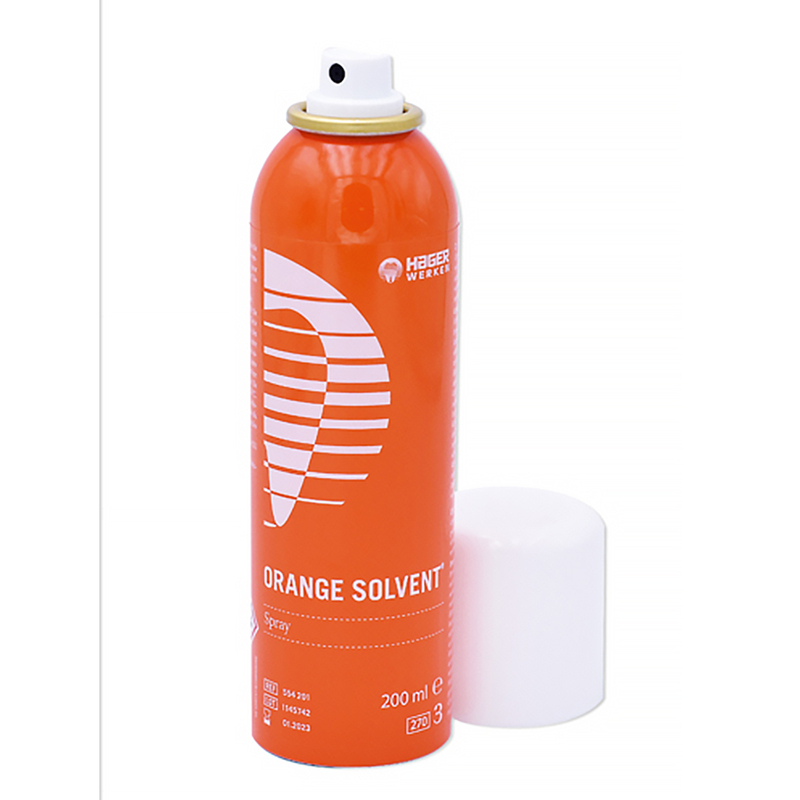 Orange solvent spray