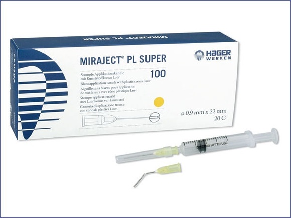 Miraject pl super luer stomp 0.9x22mm