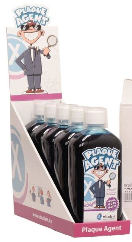 Plaque agent display