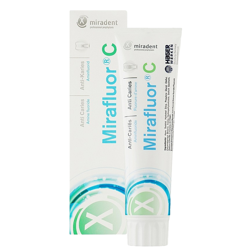 Mirafluor c hoogwaardige fluoride tandpasta