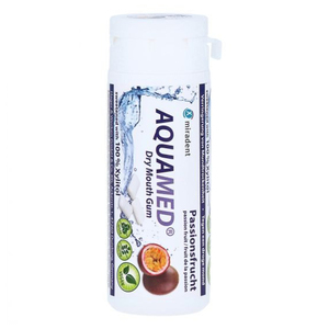 aquamed kauwgom tegen een droge mond passion fruit
