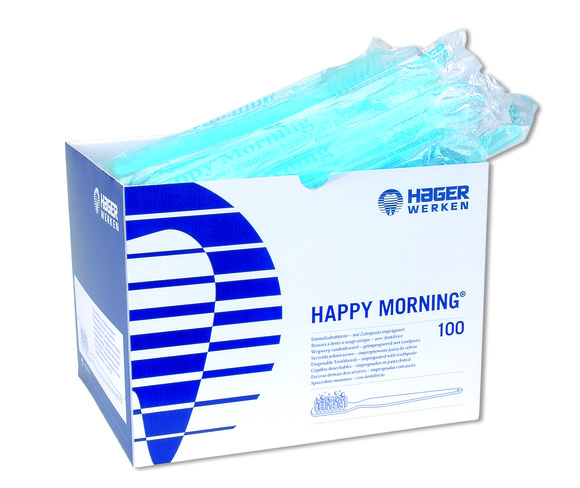 Happy morning tandenborstel + tandpasta