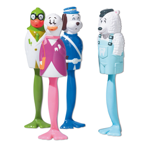 miradent kid's tandenborstel hond blauw