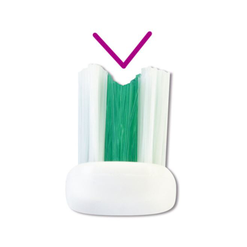 Miradent carebrush ortho v-vorm tandenborstel