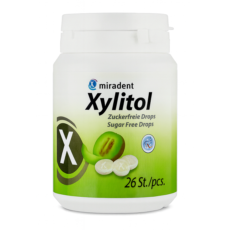 Xylitol drops suikervrij meloen