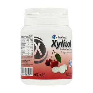 xylitol drops suikervrij kersen