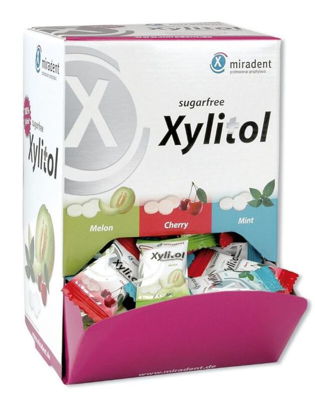 Xylitol drops suikervrij dispenser assorted