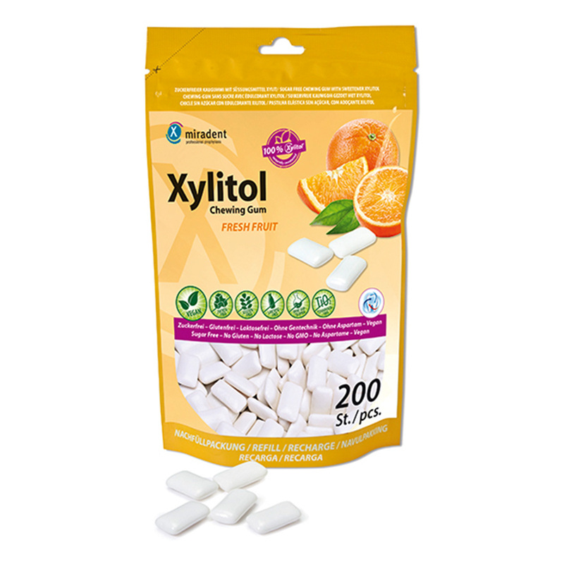 Xylitol kauwgom economy zak fruit