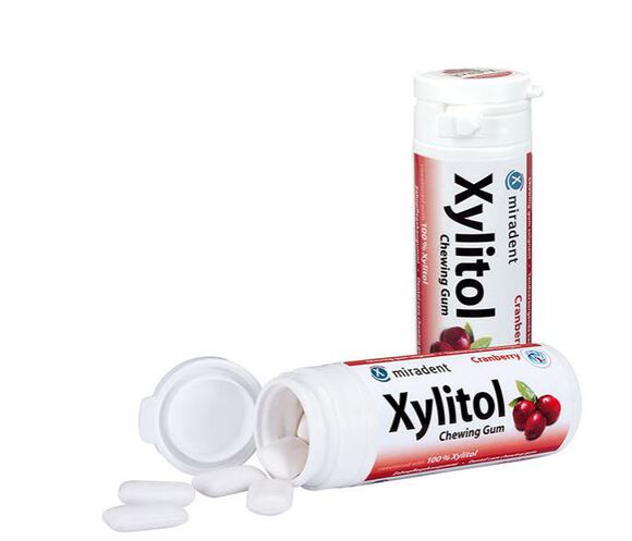 Xylitol kauwgom busje cranberry