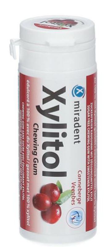 Xylitol kauwgom busje cranberry