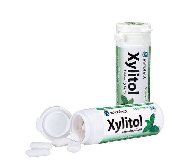 Xylitol kauwgom busje spearmint
