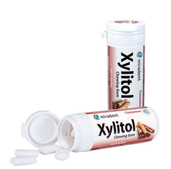 Xylitol kauwgom busje kaneel