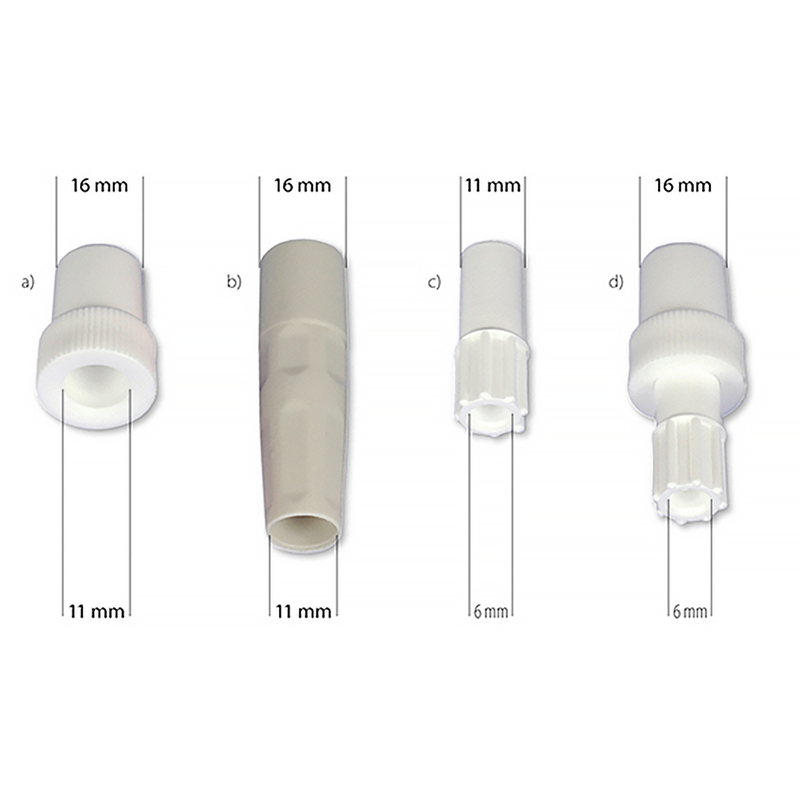 Mirasuc adapter 11 tot 16mm wit