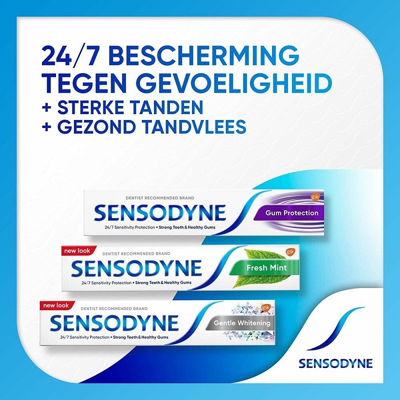 Sensodyne freshmint tandpasta