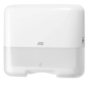 tork mini handdoek dispenser zz/c-vouw wit (h3)