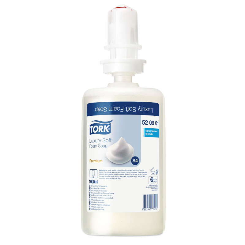 Tork premium luxe zachte foam handzeep (s4)