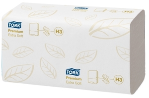 tork x-soft singlefold handdoek premium zz 2l(h3)