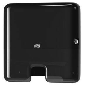 tork dispenser voor if towels mini zwart (h2)