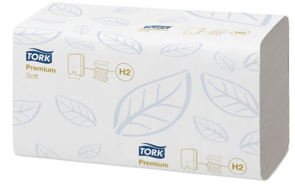 Tork xpress zachte multifold handdoek 2l 21,2x25cm