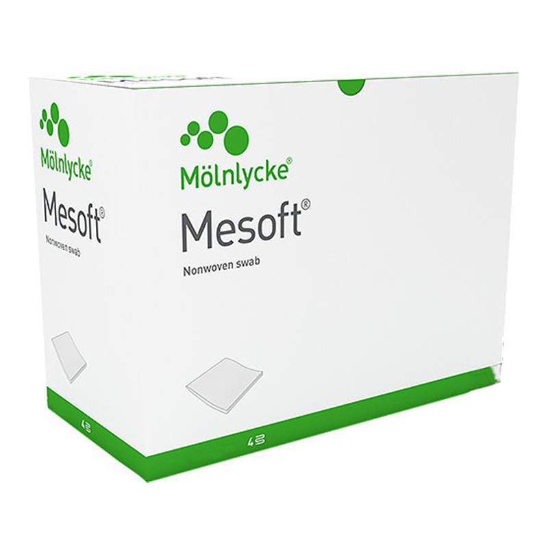 Gaascompressen sterile non woven mesoft 10x10cm 4l