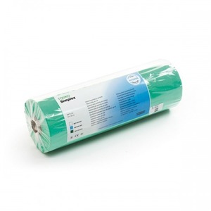 roeko simplex patientenschort plastic groen