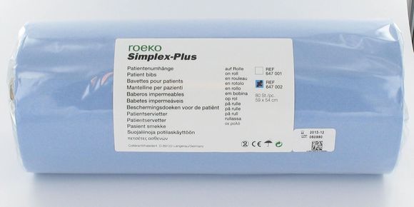 Roeko simplex plus patientenschort papier blauw
