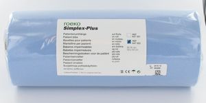 roeko simplex plus patientenschort papier blauw