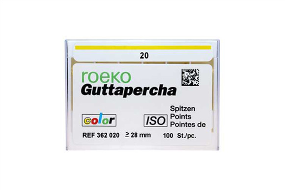 Roeko gutta percha points color coded 20