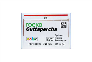 roeko gutta percha points color coded 25