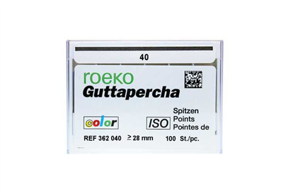 Roeko gutta percha points color coded 40