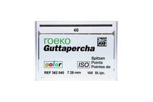 roeko gutta percha points color coded 40