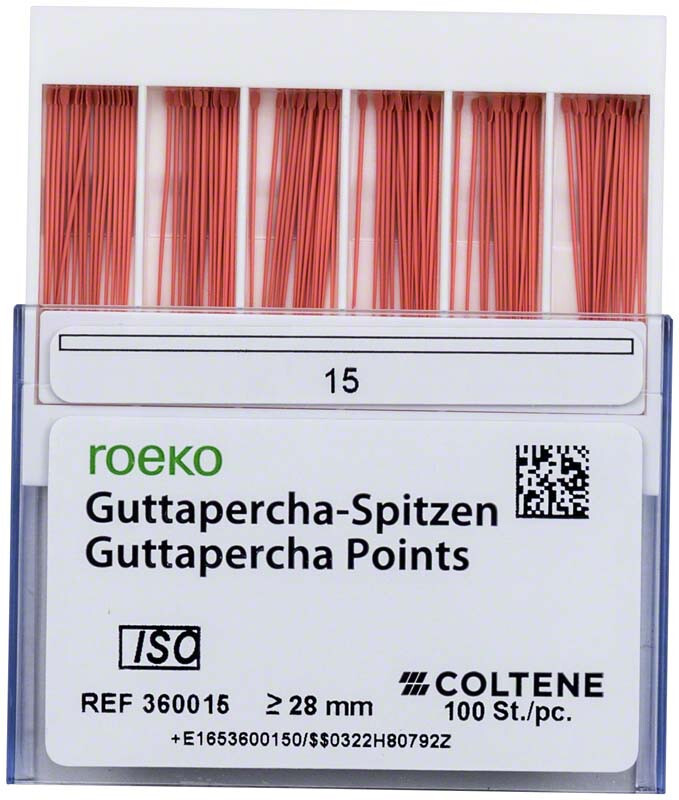 Roeko gutta percha points nr.15