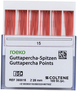 roeko gutta percha points nr.15