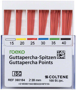 roeko gutta percha points nr.15/40