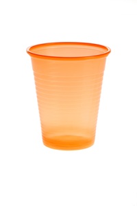 drinkbekers oranje 180ml