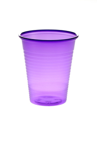plastic bekertjes violet 180ml 100st