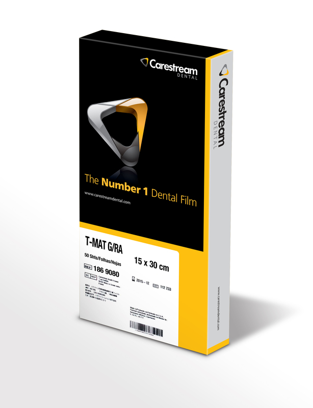 Carestream dental t-mat-g 15x30cm groen