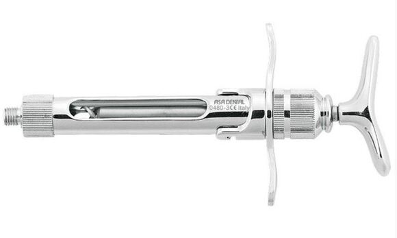 Asa aspiratiespuit knikmodel