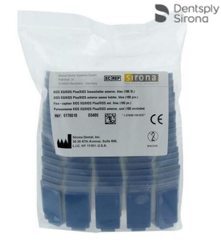 Sirona xios plus sensor houder blauw - anterior