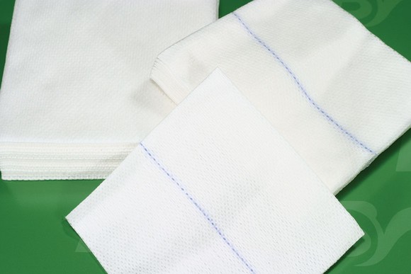 Gaascompressen niet steriel non woven 4-l 5x5cm