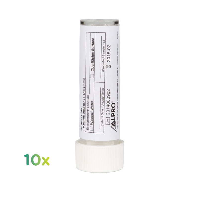 Biotest plus watertest / 10 dip slides