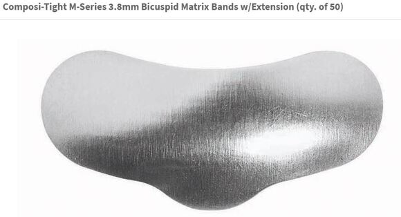 Composi-tight m-series 3.8mm bicuspid w/ext. bands