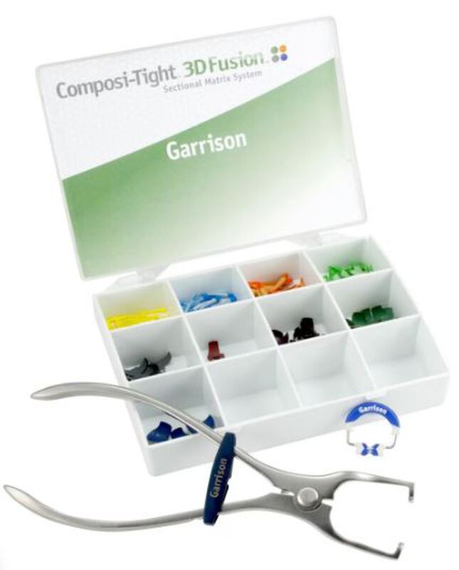 Composi-tight 3d fusion sectional matrix basis kit